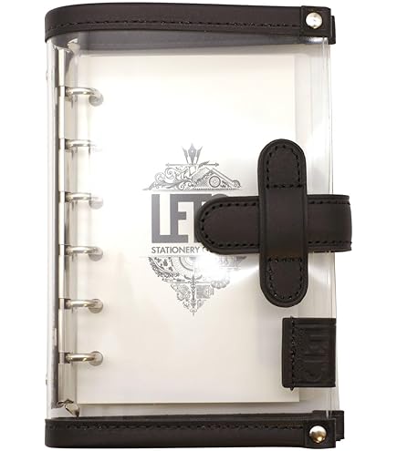 Amazon.co.jp: LETS STATIONERY GOODS クリア システム手帳 バイブル